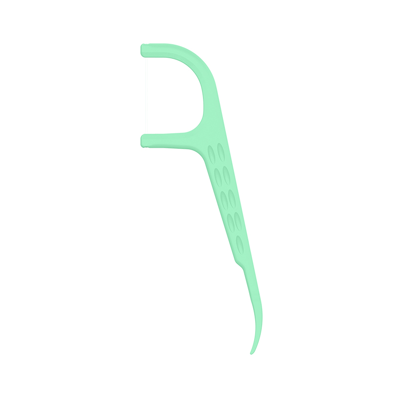 Multifunkční, recyklovatelný, ortodontický design dentální nitě